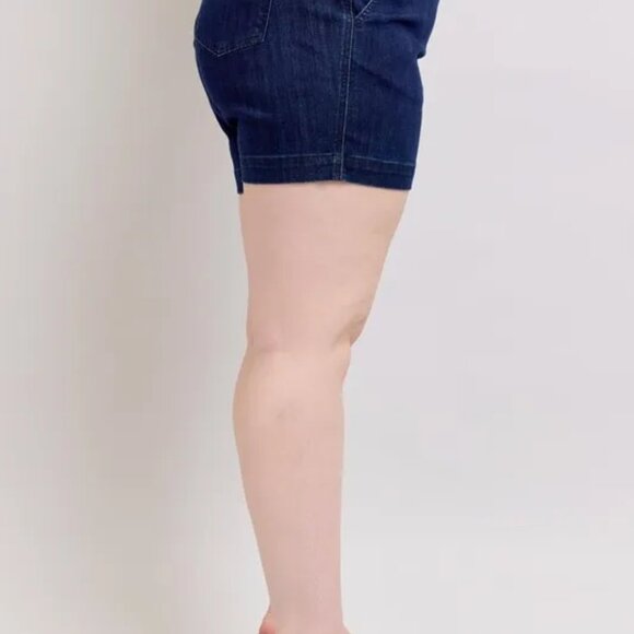 Judy Blue Plus Size High Waist Denim Shorts‎ - Picture 5 of 10